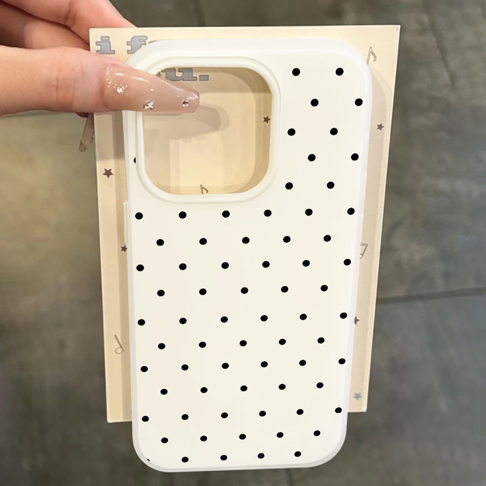 Samsung Galaxy A55 - เคสกันฝุ่นลายจุดมินิมอลสำหรับ Samsung Galaxy S26 S21 S25