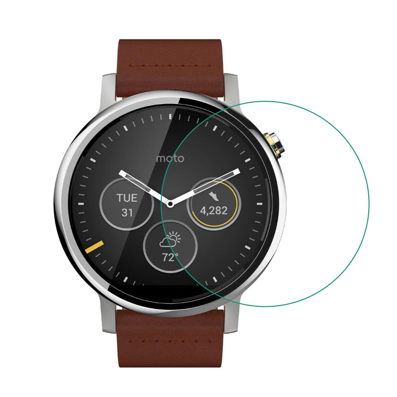 Motorola Smartwatch Accessories - กระจกนิรภัยป้องกันฟิล์มสําหรับ Motorola Moto 360 42 มม.46