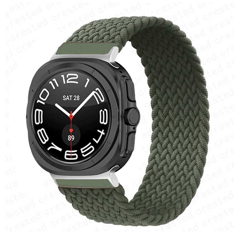 Solo Loop Strap - สายถักเดี่ยวสำหรับ Samsung Galaxy Watch 7 ultra