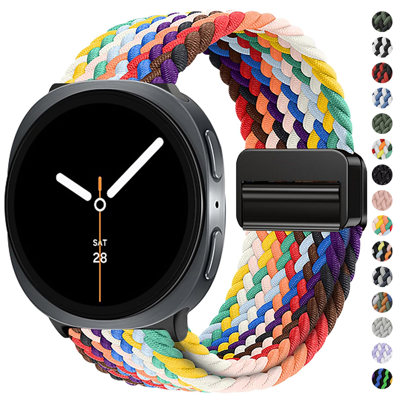 Solo Loop Strap - สายถักแบบโซโลลูปสำหรับซัมซุงกาแล็กซี่วอทช์ 8 9 40 มม. 44