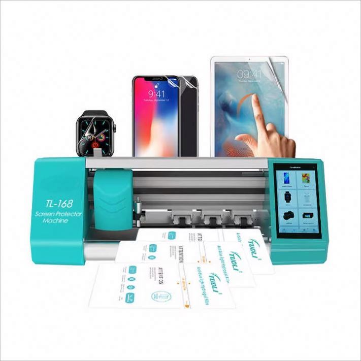 Screen Protector Film - เครื่องตัดฟิล์มกันรอยหน้าจอโทรศัพท์มือถือแบบไม่จำกัดรุ่น TuoLi Manufacturer พร้อมมอเตอร์ 220v สำหรับฟิล์ม