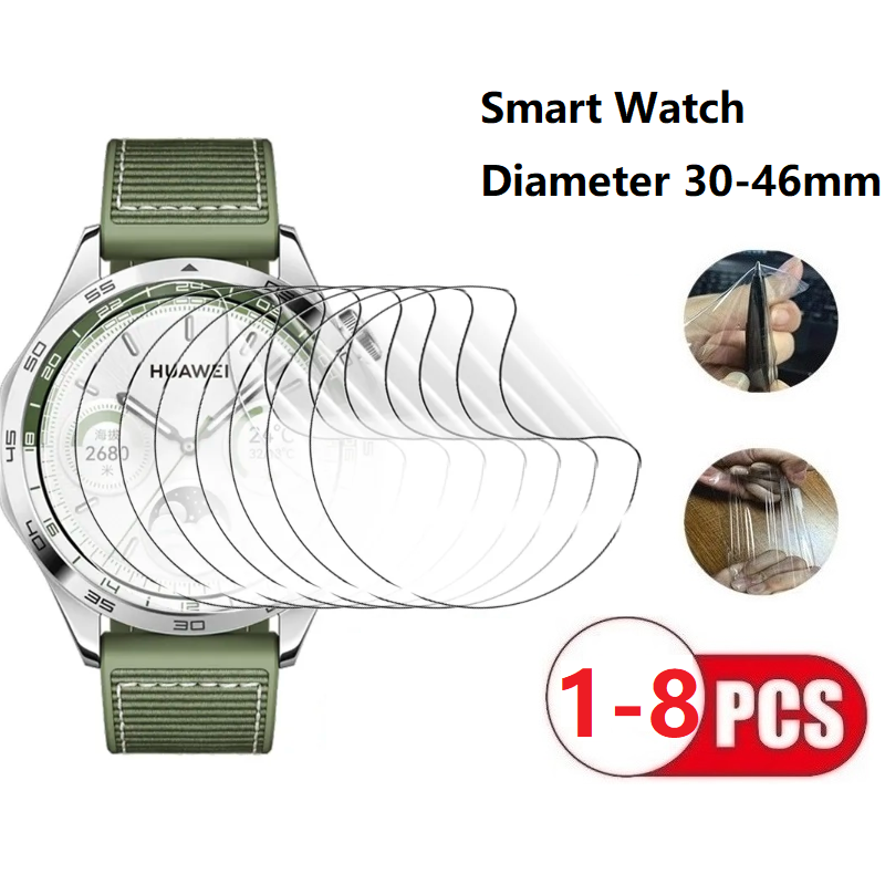Motorola Smartwatch Accessories - สมาร์ทนาฬิกาป้องกันหน้าจอสําหรับนาฬิการอบเส้นผ่านศูนย์กลาง 30 31 32 33 34