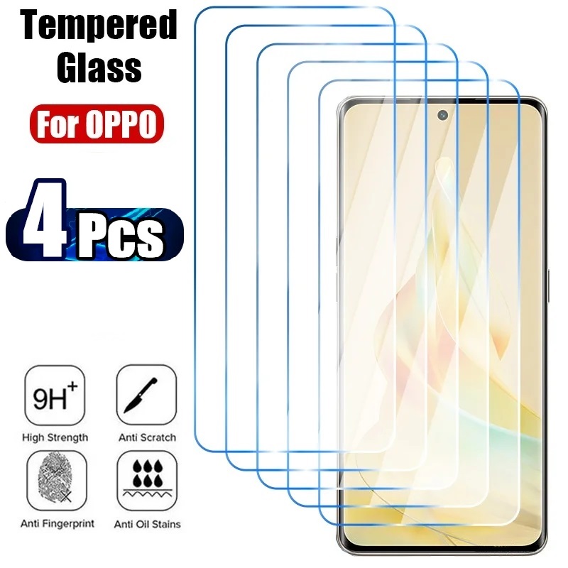 4 ชิ้นกระจกนิรภัยสำหรับ OPPO A - Oppo A78 บทวิจารณ์และราคา