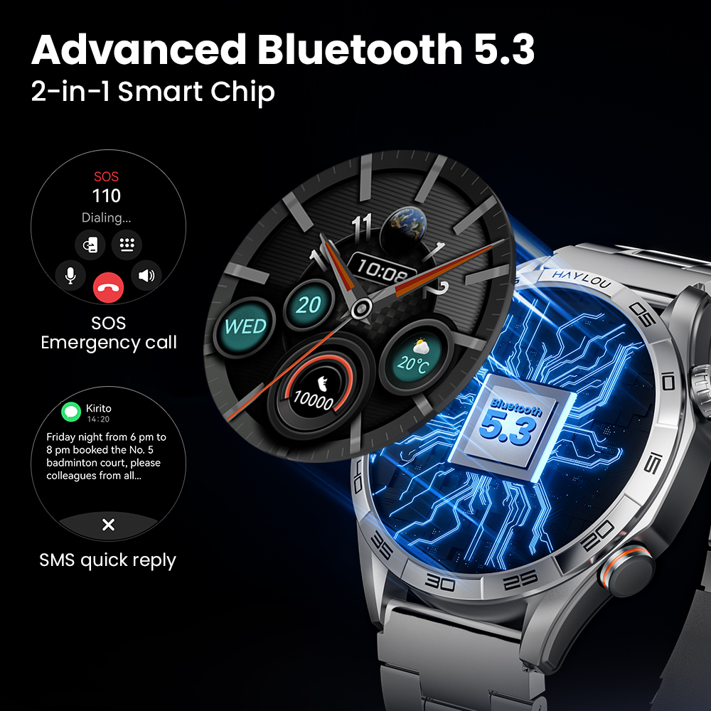 นาฬิกาอัจฉริยะ HAYLOU Solar 5  - Smartwatch Faces บทวิจารณ์และราคา