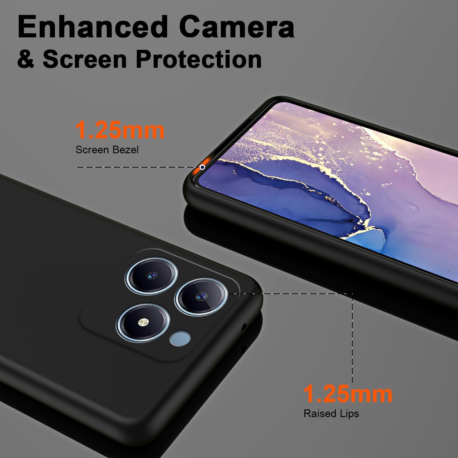 ซิลิโคนเหลวแบบยืดหยุ่นสําหรับR - Realme C67 บทวิจารณ์และราคา