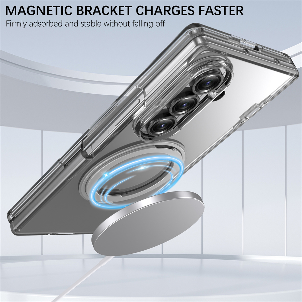360 °   หมุนขาตั้งแม่เหล็กบานพ - Magnetic Charging Stand บทวิจารณ์และราคา