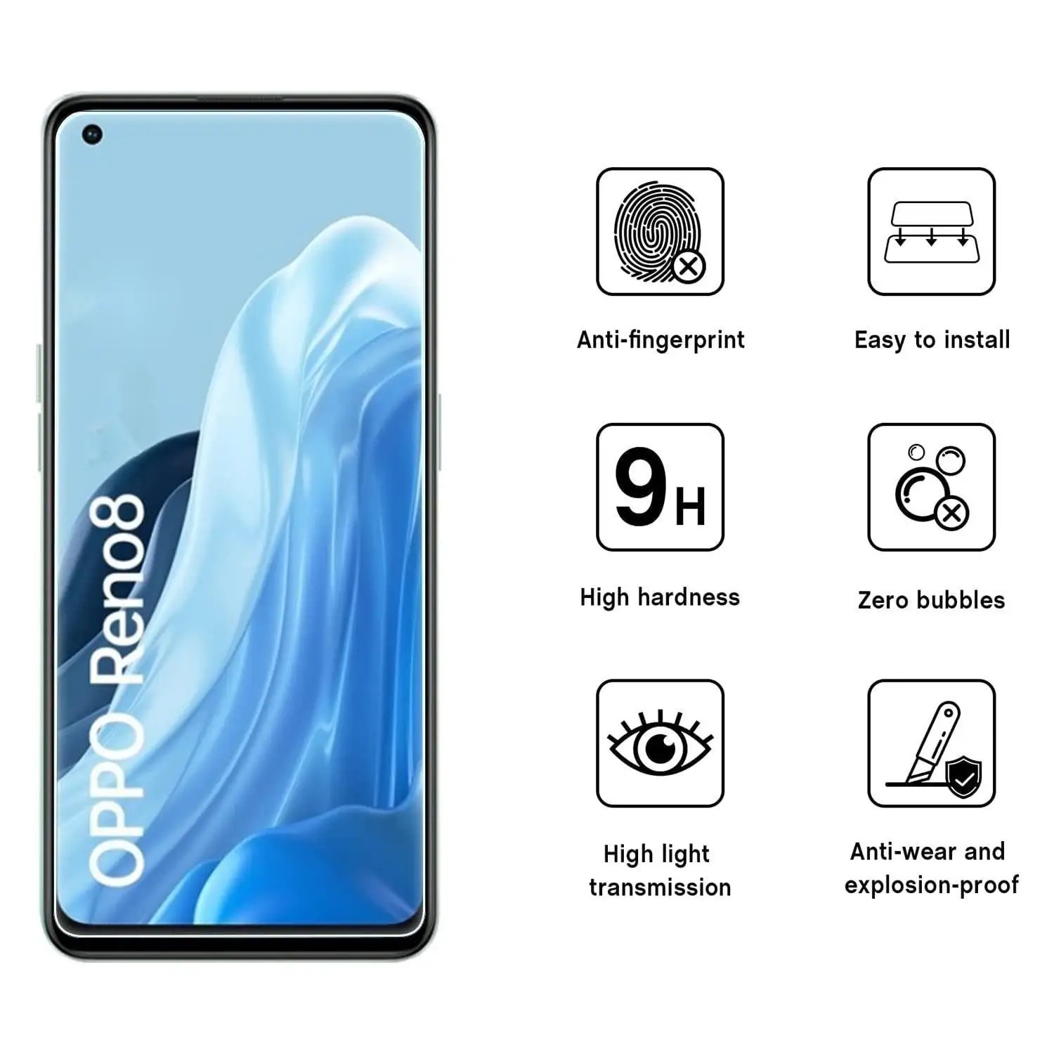 3 ชิ้นกระจกนิรภัยสําหรับ OPPO  - Oppo A78 บทวิจารณ์และราคา