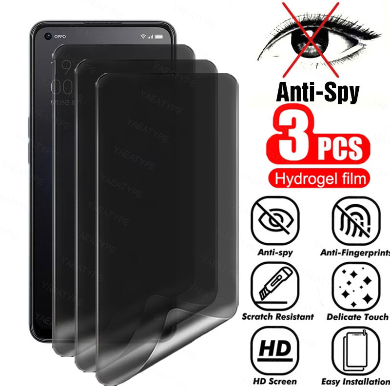 3 ชิ้นความเป็นส่วนตัวฟิล์ม Hyd - Realme C67 บทวิจารณ์และราคา