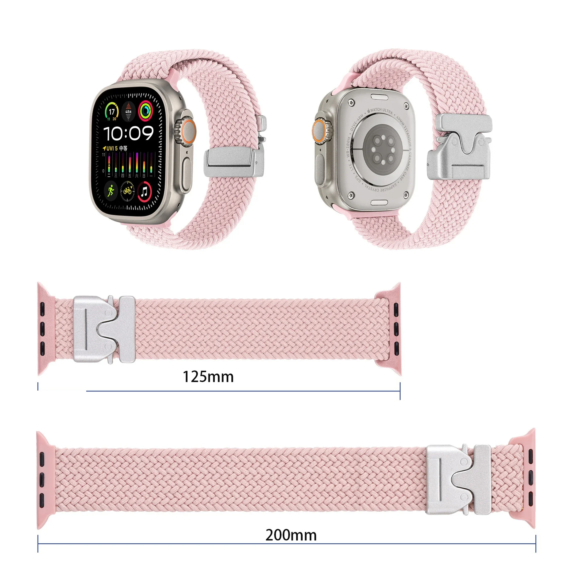 Braided Solo LoopสําหรับApple  - Solo Loop Strap บทวิจารณ์และราคา