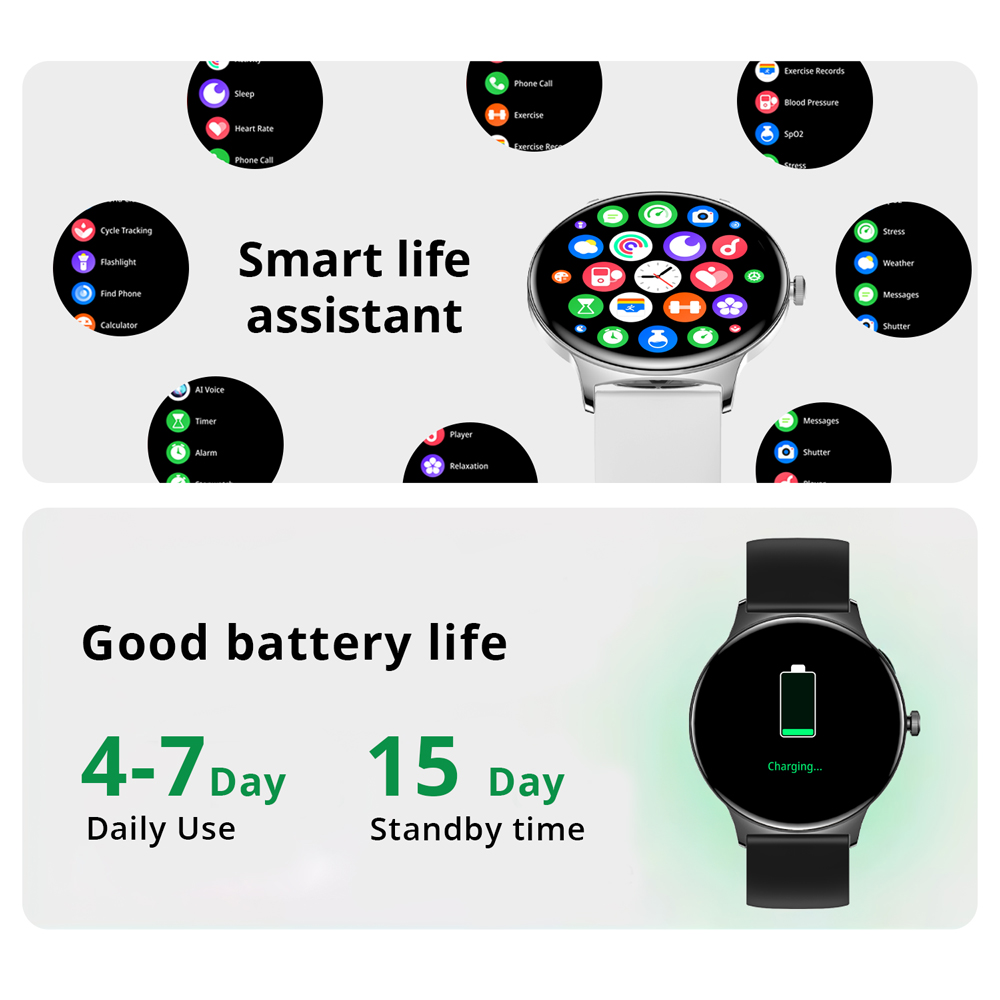 COLMI V89 ผู้หญิงSmartwatch 1. - Smartwatch Faces บทวิจารณ์และราคา