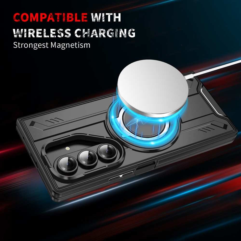 งานหนัก 360 องศา °   เคสแม่เหล - Magnetic Charging Stand บทวิจารณ์และราคา