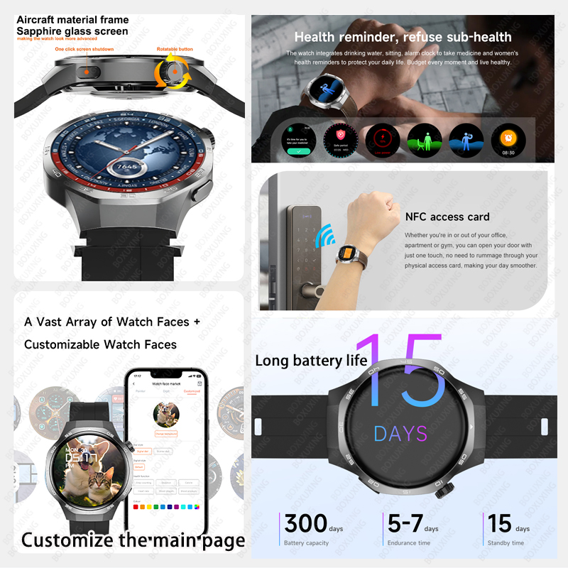 นาฬิกา BOXUXING รุ่นใหม่ ปี 20 - Smartwatch Faces บทวิจารณ์และราคา