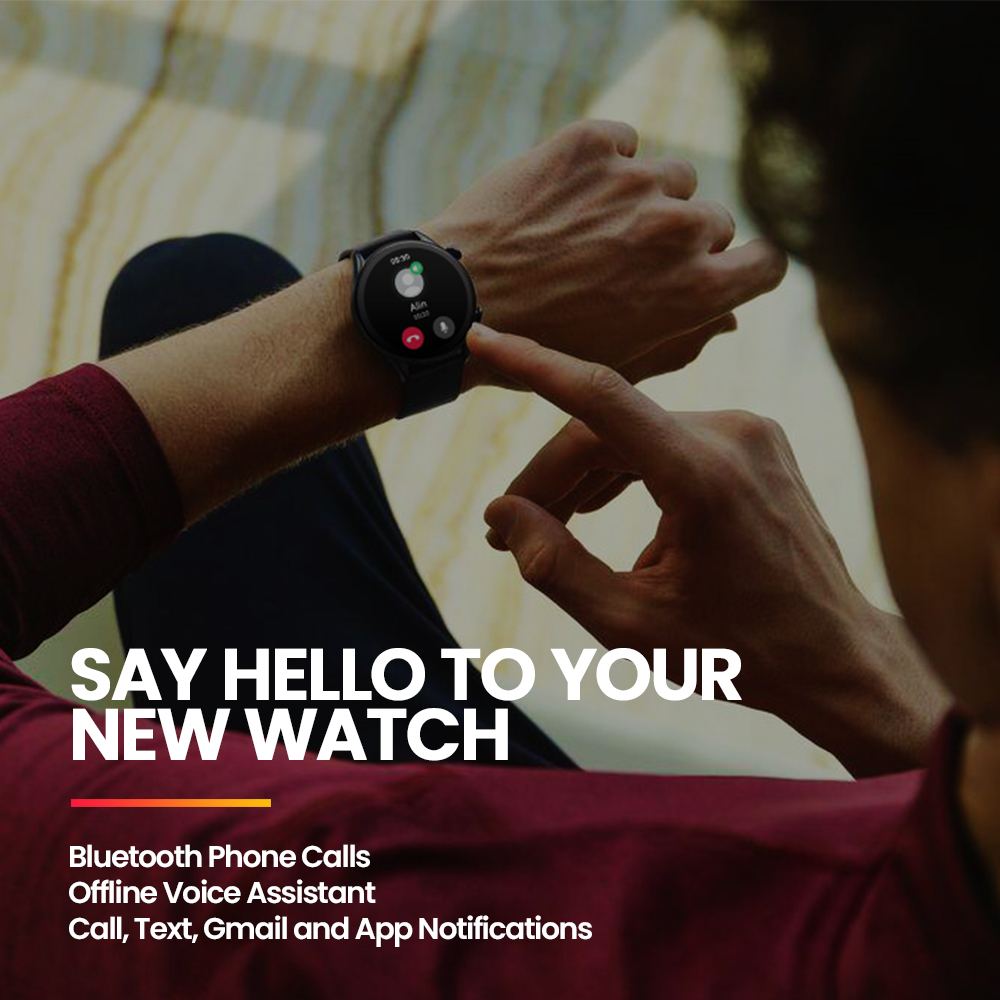 ใหม่ Zeblaze Btalk 3 Plus โทรด - Smartwatch Faces บทวิจารณ์และราคา