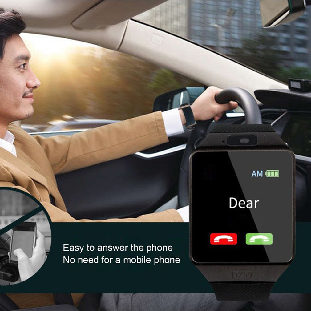 สมาร์ทวอทช์หน้าจอสัมผัส DZ09 ร - Smartwatch Faces บทวิจารณ์และราคา