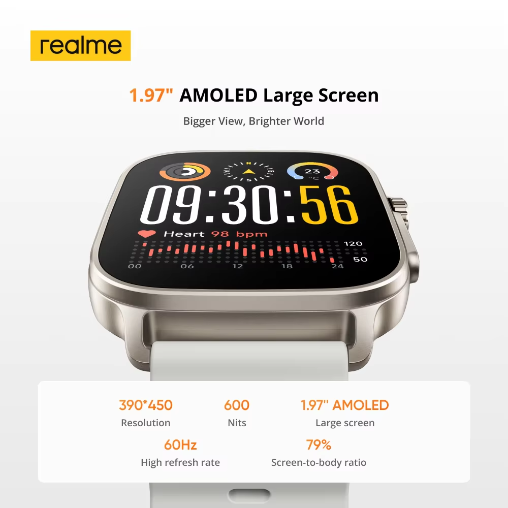 realme watch 5 รุ่น Global หน้ - Smartwatch Faces บทวิจารณ์และราคา