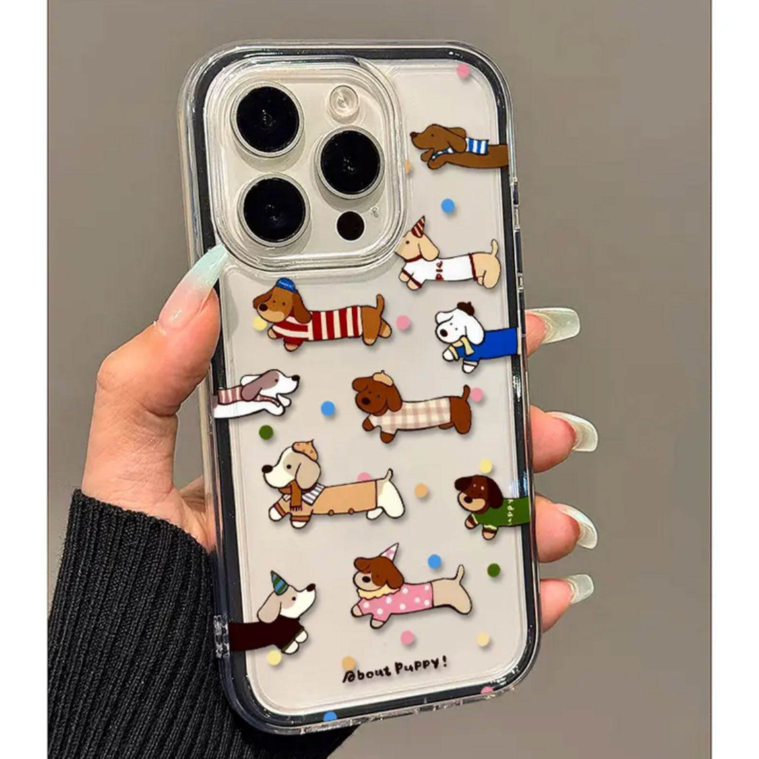 เคสใสลายสุนัขลายจุดน่ารัก 2in1 - Samsung Galaxy A55 บทวิจารณ์และราคา
