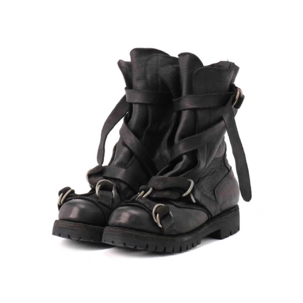 รองเท้าหนังผู้ชายรถจักรยานยนต์ - Leather Classic Strap บทวิจารณ์และราคา