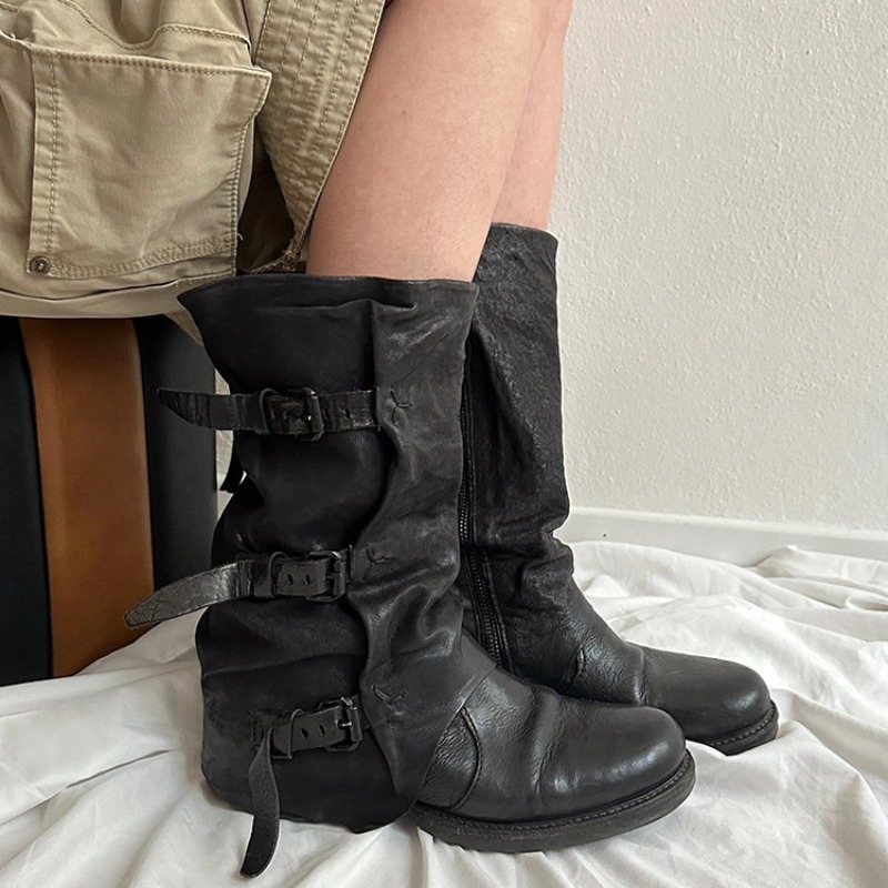 รองเท้าผู้หญิงคลาสสิก รองเท้าบ - Leather Classic Strap บทวิจารณ์และราคา